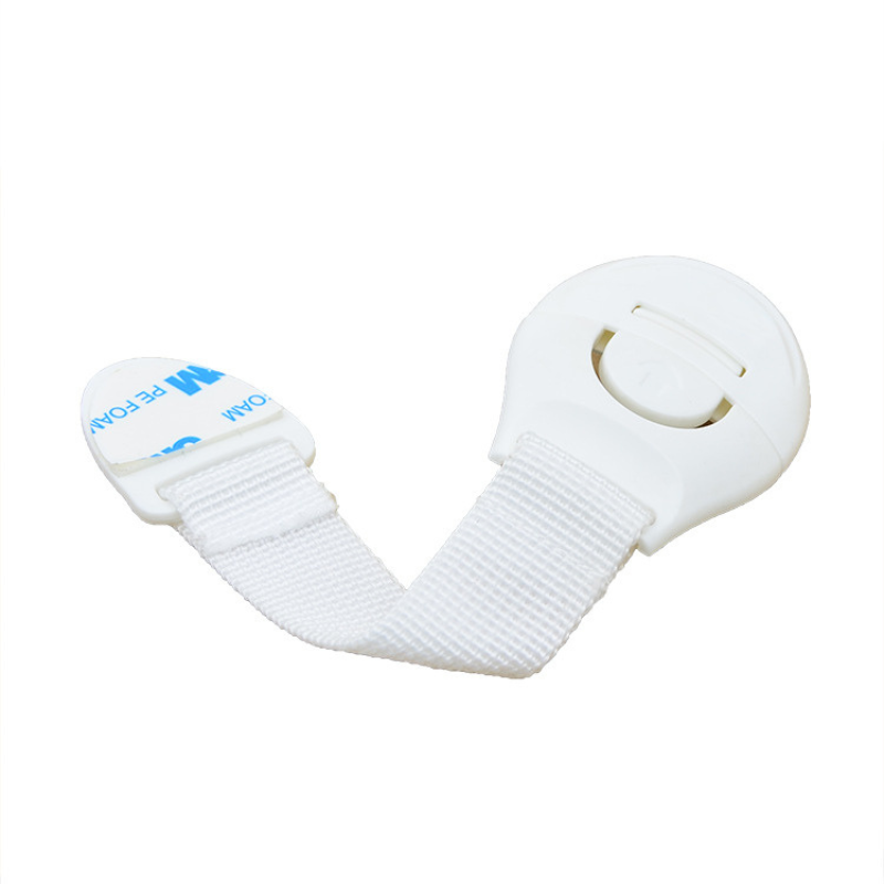 Zabezpečení uzávěrů pro nábytkové skříně zásuvky blokáda dětská pojistka 1 ks