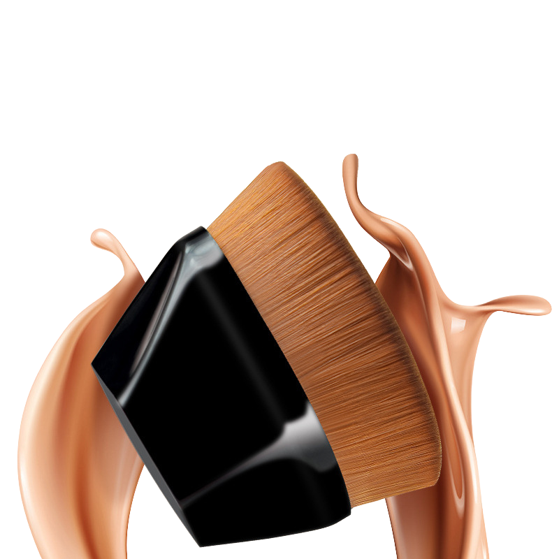 Štetec na make-up na líčení s rukojetí úžasný růžový - Obrázek 5