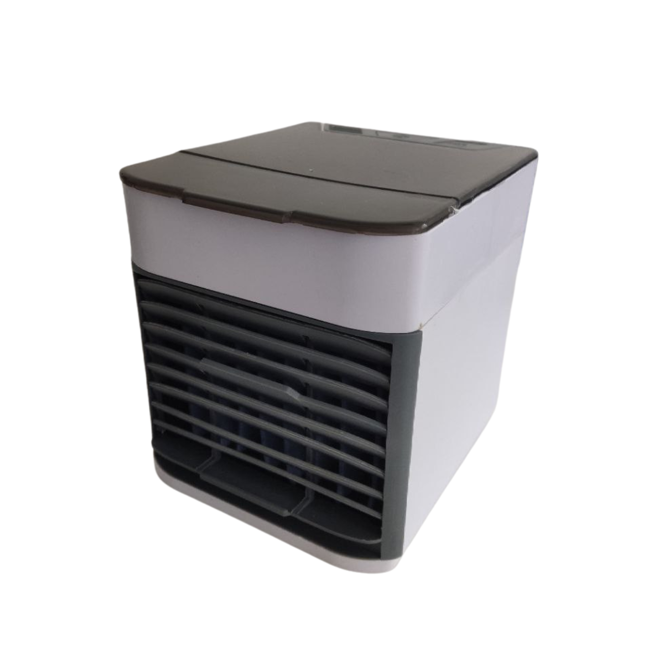 Mini klimatizér na vodu a led USB přenosný malý ventilátor a zvlhčovač 3v1 - Obrázek 4