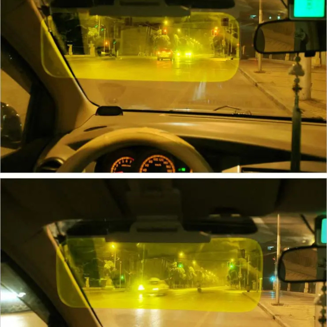 Nastavitelná sluneční clona do auta nákladního vozidla na den a noc ochrana proti oslnění pro auto před sluncem 2v1 - Obrázek 9