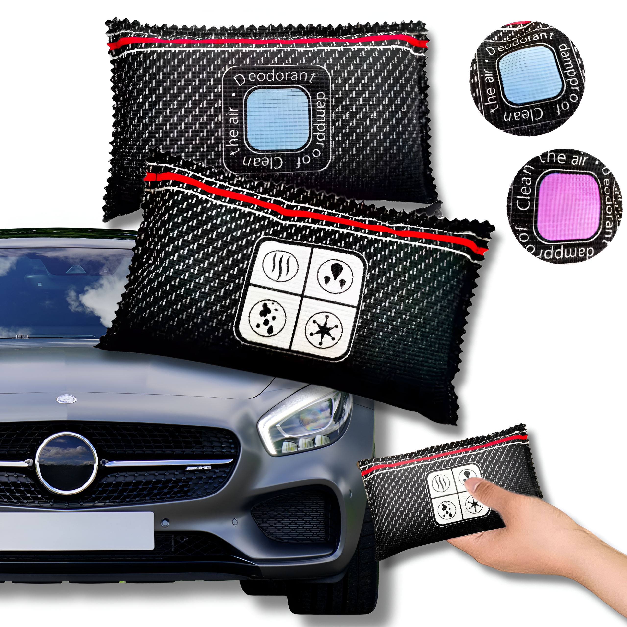 Pohlcovač vlhkosti do auta vzduchu velký odvlhčovač automobilu opakovaně použitelný - Obrázek 13