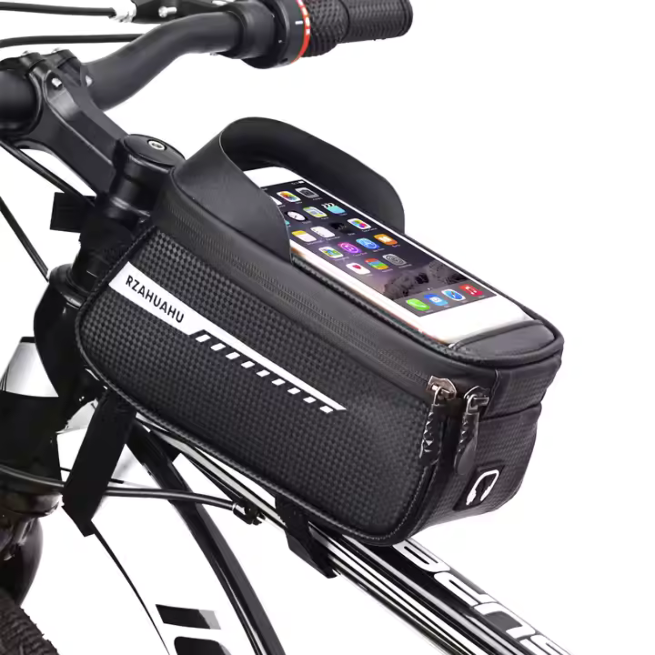 Cyklistická brašna pod rám na kolo pouzdro na telefon voděodolná taška sáček držák ledvinka - Obrázek 14